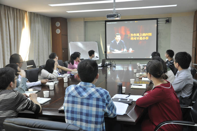 广东唯美陶瓷有限公司党委L&D党支部开展主题学习教育活动