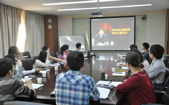 广东唯美陶瓷有限公司党委L&D党支部开展主题学习教育活动